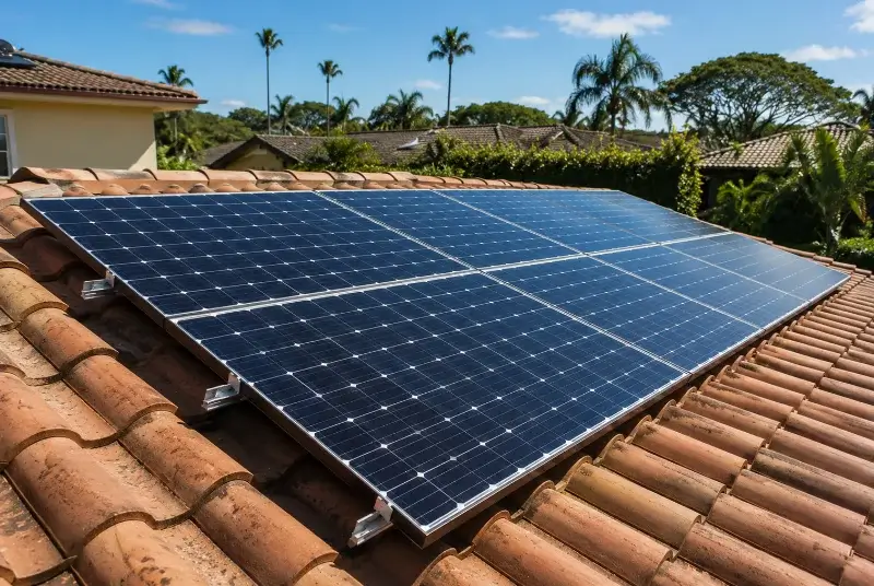 Installation de panneaux solaires à Ginestet