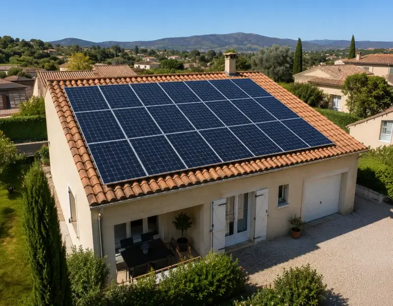 Prime à l'autoconsommation panneaux solaires Ginestet — aide financière de l'État